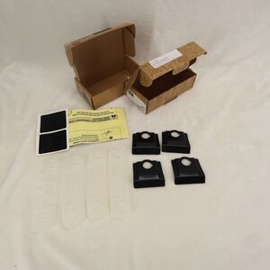 4x Yakima Q7 Clips for Q-Tower Roof Rack System Pair 00607 Black 2 Boxes 4 Clips